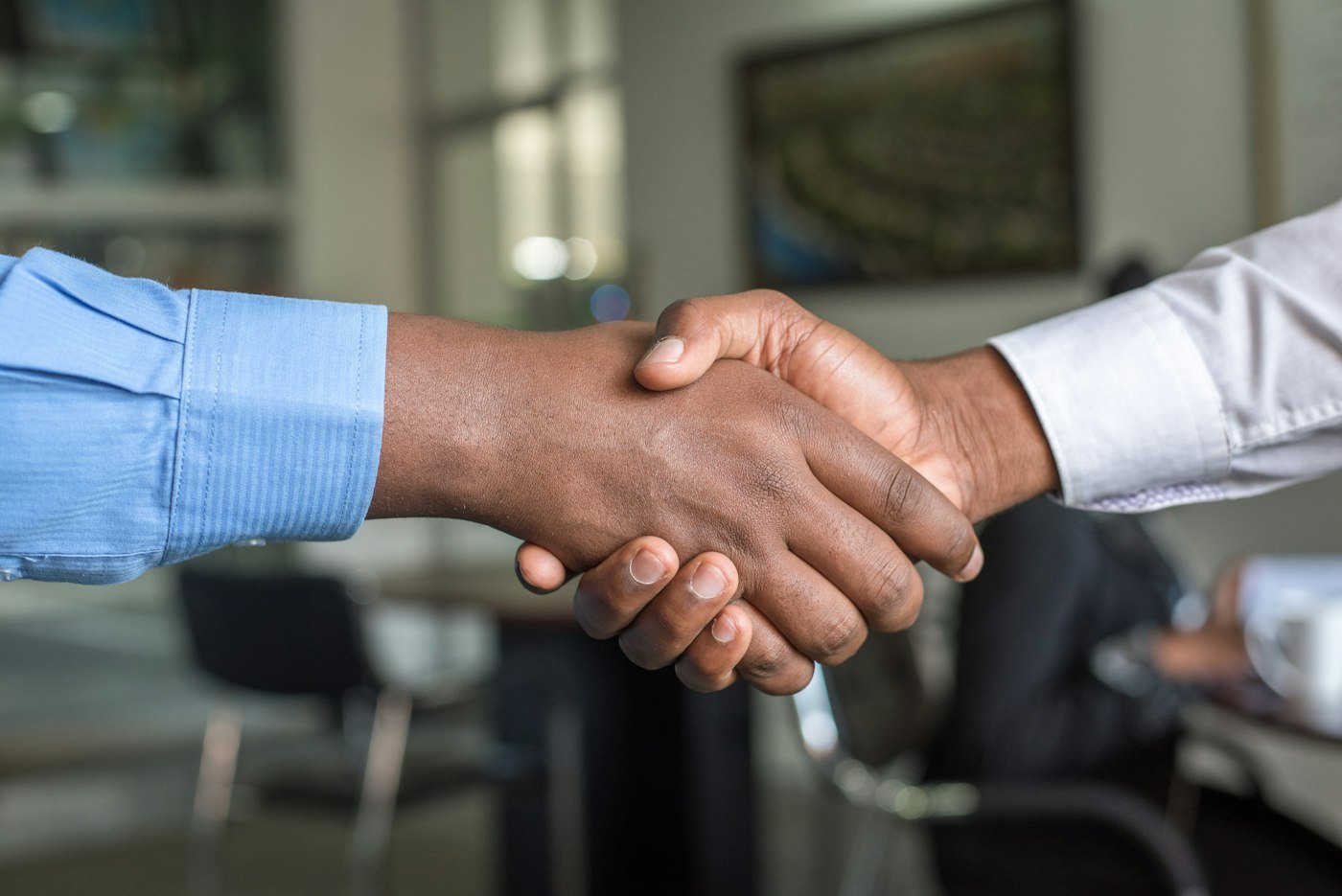 A professional agreement to work together